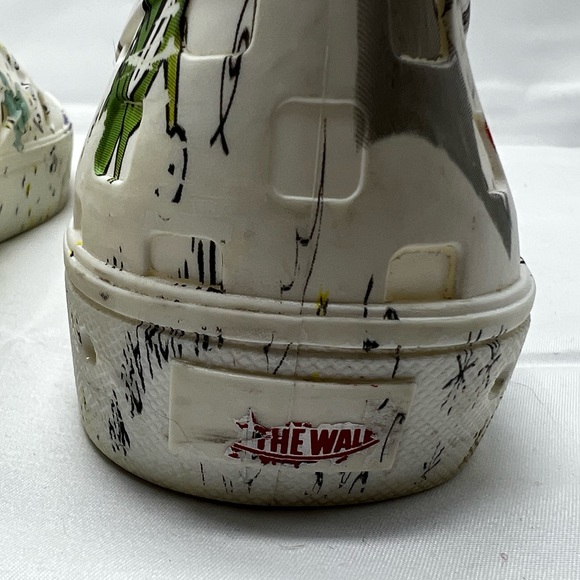 Daniel Johnston Vans Slip On Trek Slides ( Austin TX release only) (MB2) RARE - Picture 7 of 10